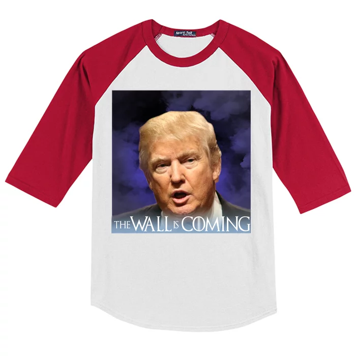 The Wall Is Coming Kids Colorblock Raglan Jersey