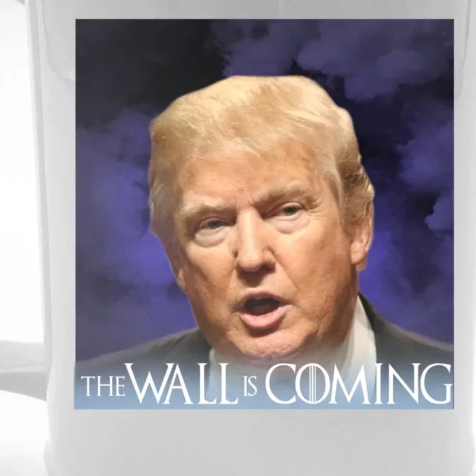 The Wall Is Coming Front & Back Beer Stein