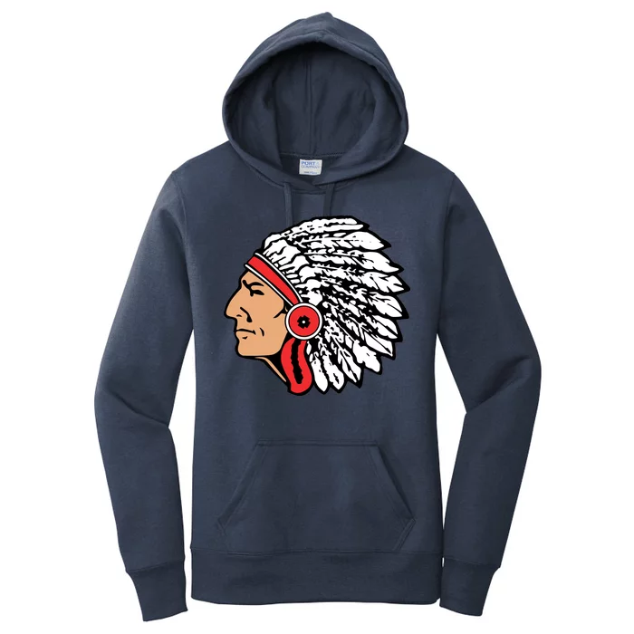 The Warrior Chiefs Native American Indian Women's Pullover Hoodie