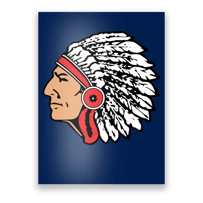 The Warrior Chiefs Native American Indian Poster