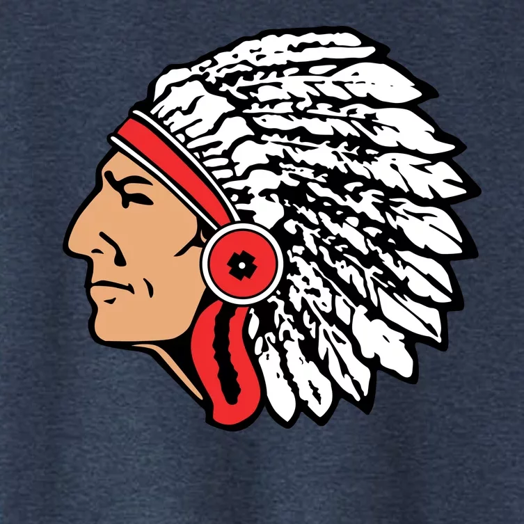 The Warrior Chiefs Native American Indian Women's Crop Top Tee