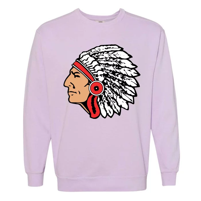 The Warrior Chiefs Native American Indian Garment-Dyed Sweatshirt