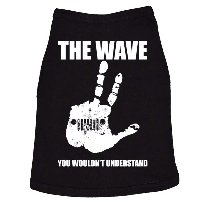 The Wave You Wouldn't Understand Doggie Tank