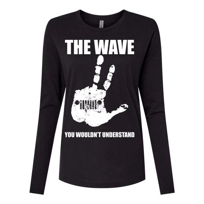 The Wave You Wouldn't Understand Womens Cotton Relaxed Long Sleeve T-Shirt