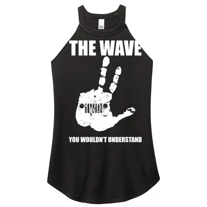 The Wave You Wouldn't Understand Women’s Perfect Tri Rocker Tank