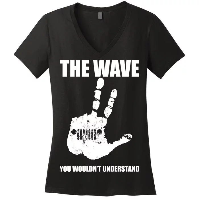 The Wave You Wouldn't Understand Women's V-Neck T-Shirt