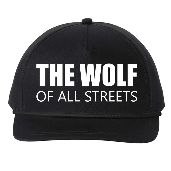 The Wolf of All Streets Snapback Five-Panel Rope Hat