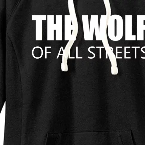 The Wolf of All Streets Women's Fleece Hoodie