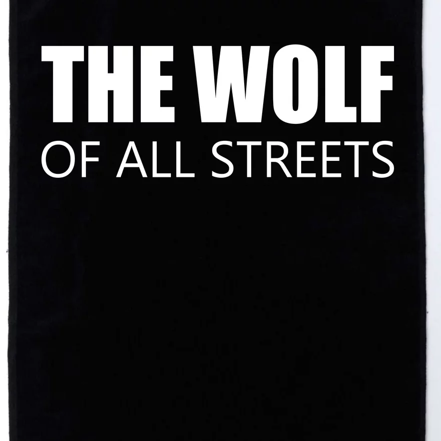 The Wolf of All Streets Platinum Collection Golf Towel