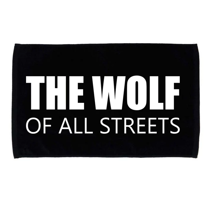 The Wolf of All Streets Microfiber Hand Towel