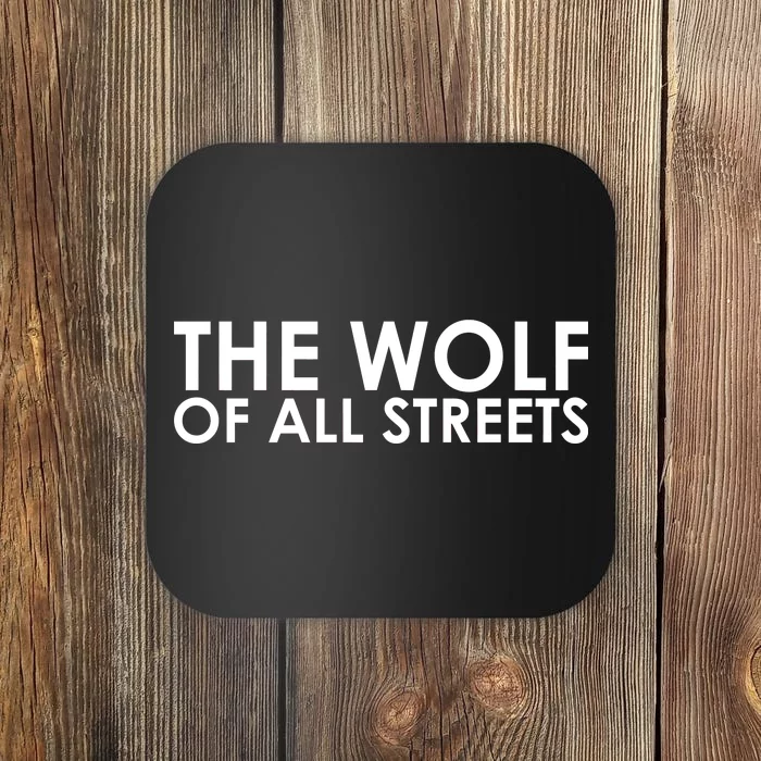 The Wolf of All Streets Classic Logo Coaster