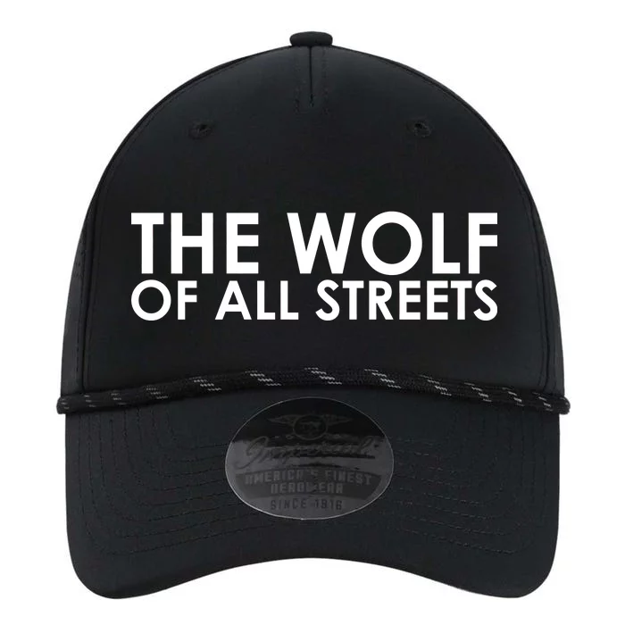 The Wolf of All Streets Classic Logo Performance The Dyno Cap