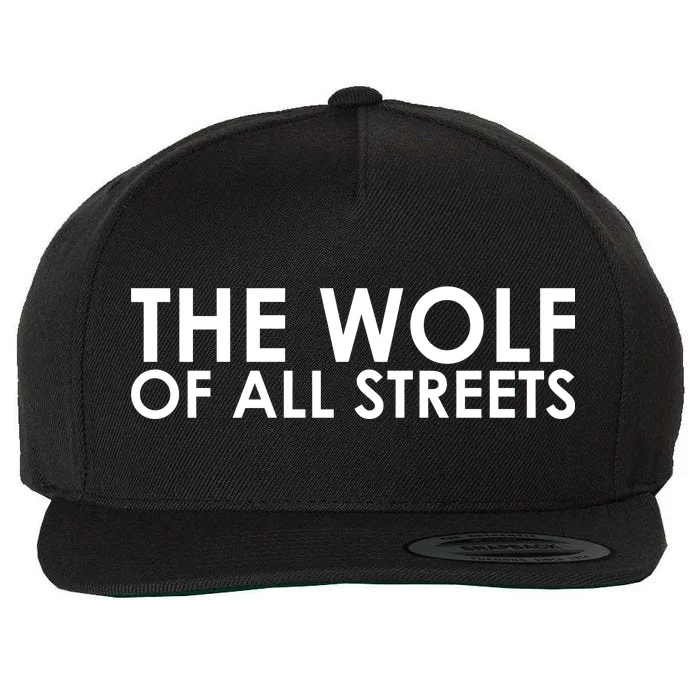 The Wolf of All Streets Classic Logo Wool Snapback Cap