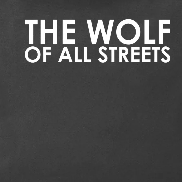 The Wolf of All Streets Classic Logo Zip Tote Bag