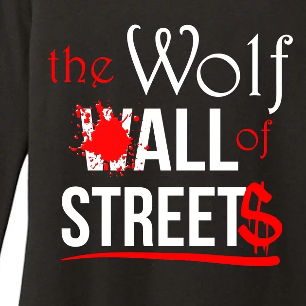 The Wolf of All Streets Wall Street Womens CVC Long Sleeve Shirt