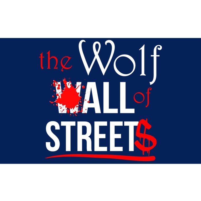 The Wolf of All Streets Wall Street Bumper Sticker