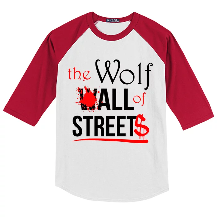 The Wolf of All Streets Wall Street Kids Colorblock Raglan Jersey