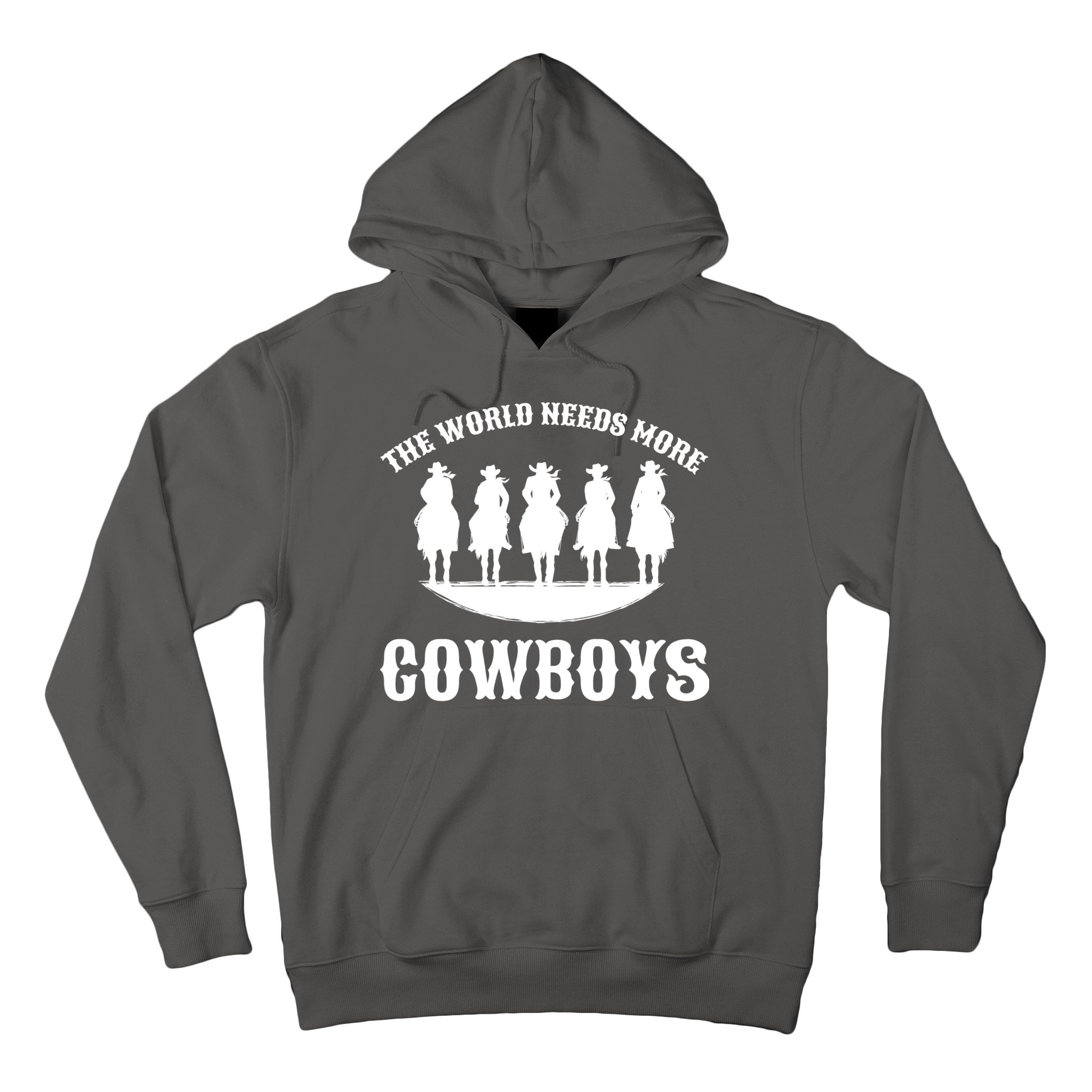 Shop White Cowboys Hoodie