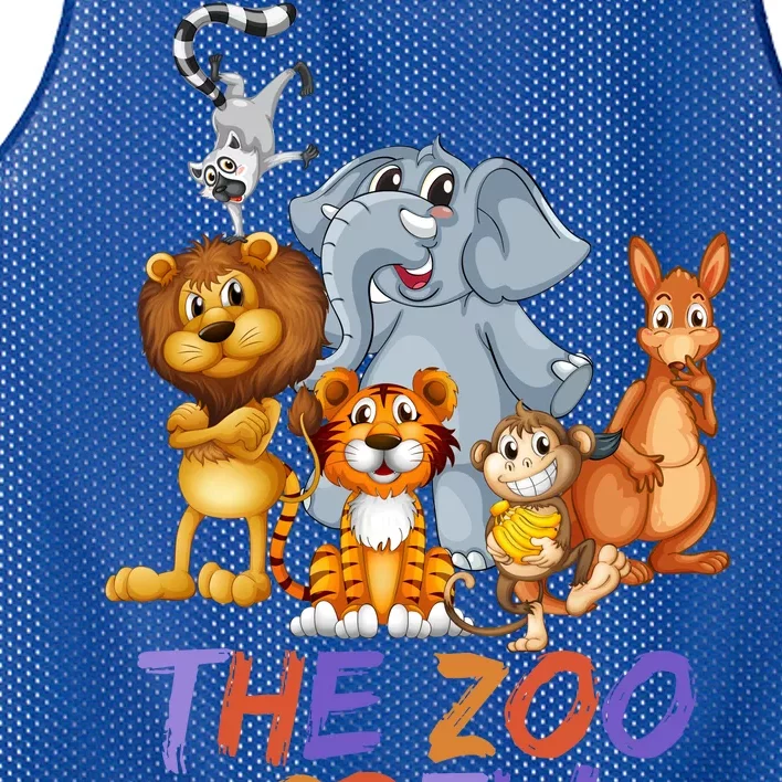 The Zoo Crew Mesh Reversible Basketball Jersey Tank