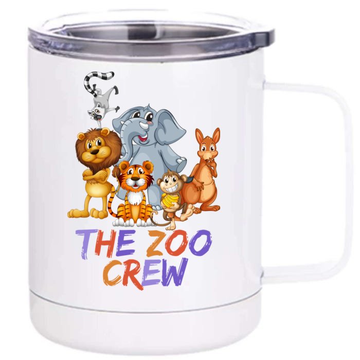 The Zoo Crew Front & Back 12oz Stainless Steel Tumbler Cup