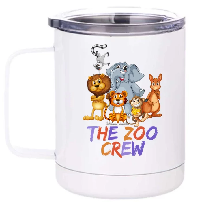 The Zoo Crew Front & Back 12oz Stainless Steel Tumbler Cup