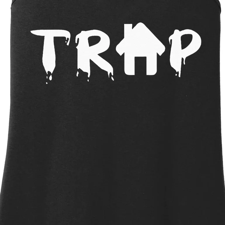 Trap House EDM Rave Festival Costume Outfit Dance Music Ladies Essential Tank