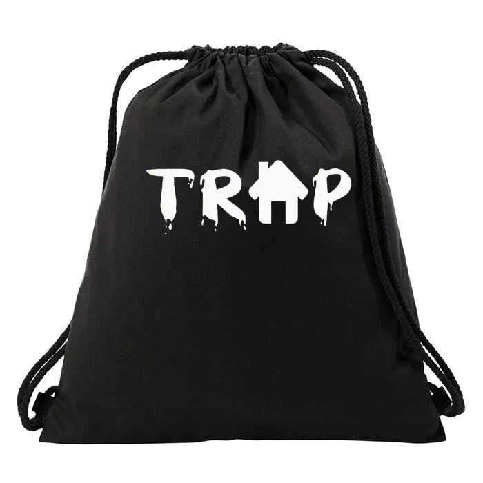 Trap House EDM Rave Festival Costume Outfit Dance Music Drawstring Bag