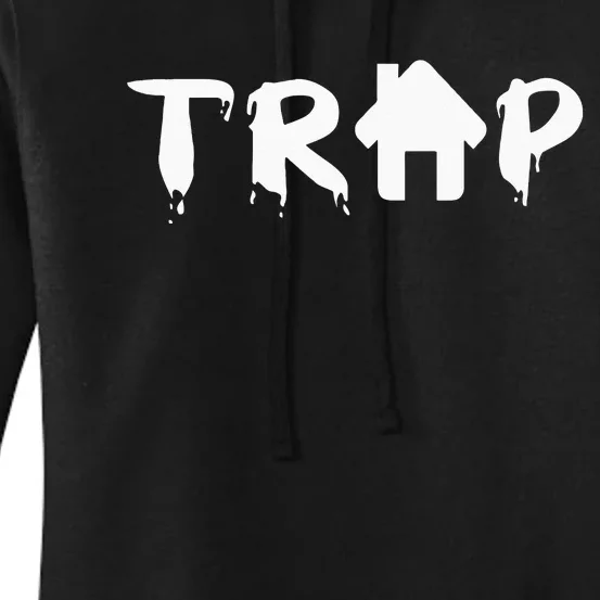 Trap House EDM Rave Festival Costume Outfit Dance Music Women's Pullover Hoodie