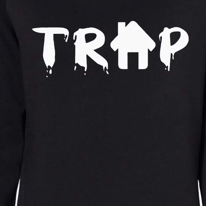 Trap House EDM Rave Festival Costume Outfit Dance Music Womens California Wash Sweatshirt