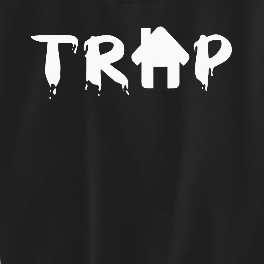 Trap House EDM Rave Festival Costume Outfit Dance Music Kids Sweatshirt