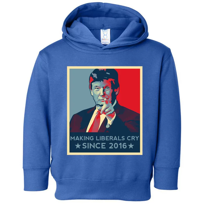 Trump Hope Elections 2024 Donald Trump 2020 Gift Toddler Hoodie