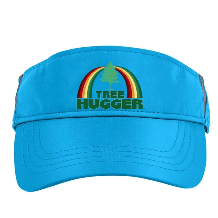 Tree Hugger Environmental Protection Earth Day Tree Adult Drive Performance Visor