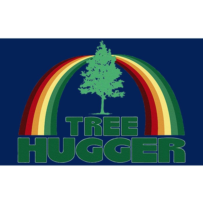 Tree Hugger Environmental Protection Earth Day Tree Bumper Sticker