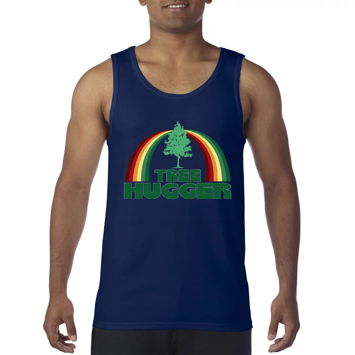 Tree Hugger Environmental Protection Earth Day Tree Tank Top