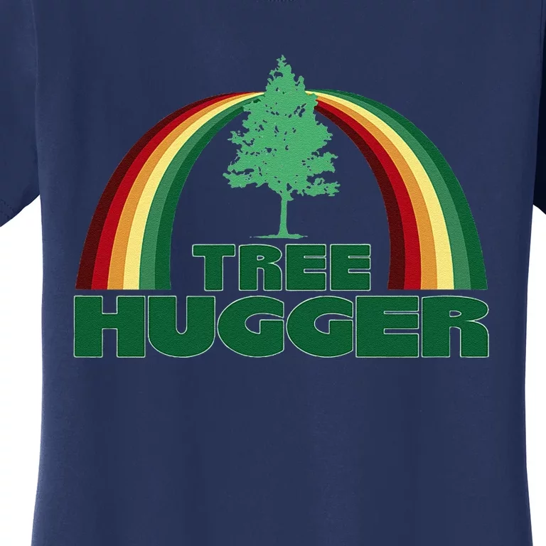 Tree Hugger Environmental Protection Earth Day Tree Women's T-Shirt