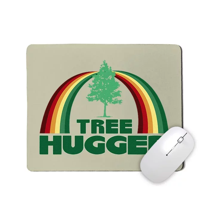 Tree Hugger Environmental Protection Earth Day Tree Mousepad