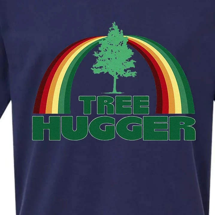 Tree Hugger Environmental Protection Earth Day Tree Sueded Cloud Jersey T-Shirt