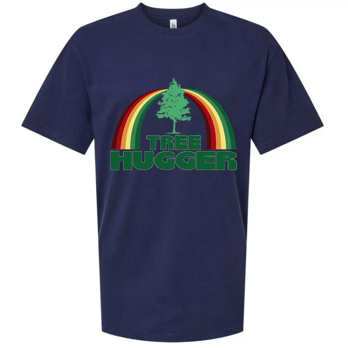 Tree Hugger Environmental Protection Earth Day Tree Sueded Cloud Jersey T-Shirt