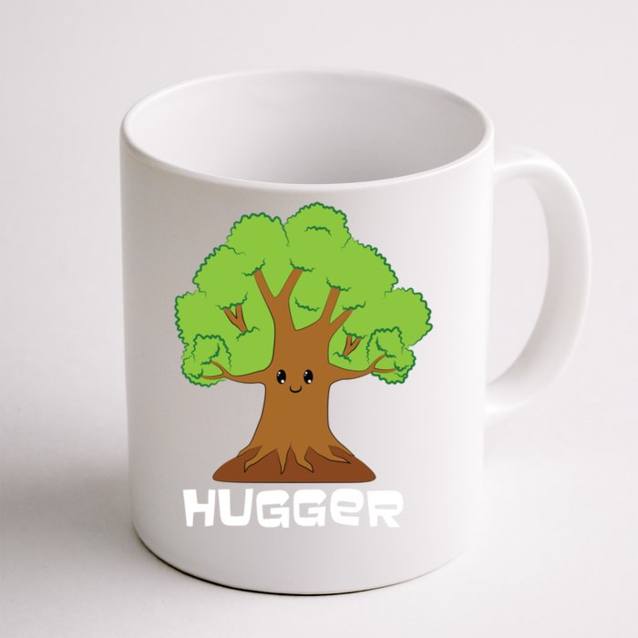 Tree Hugger Earth Day Nature Gift Front & Back Coffee Mug