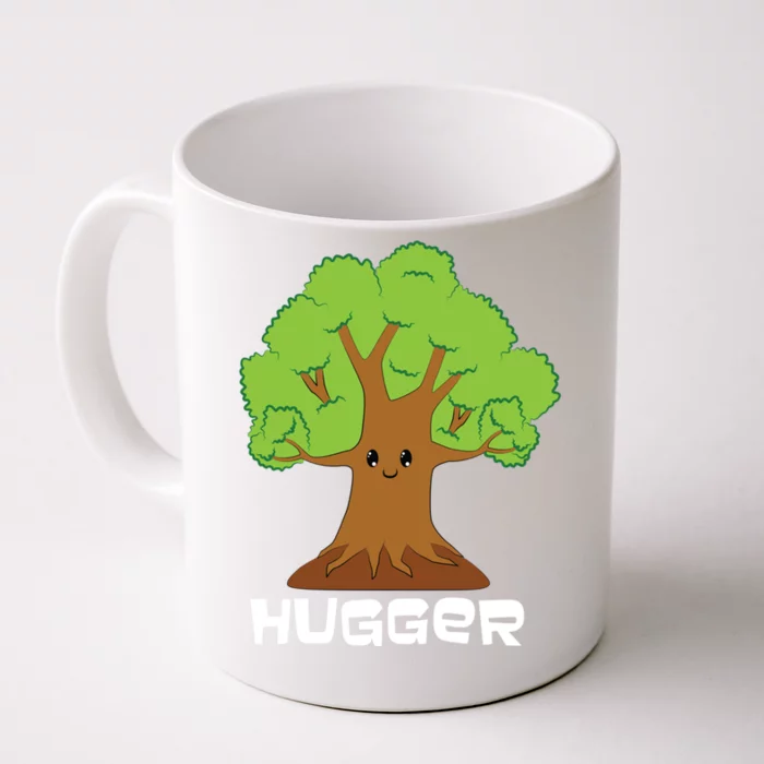 Tree Hugger Earth Day Nature Gift Front & Back Coffee Mug