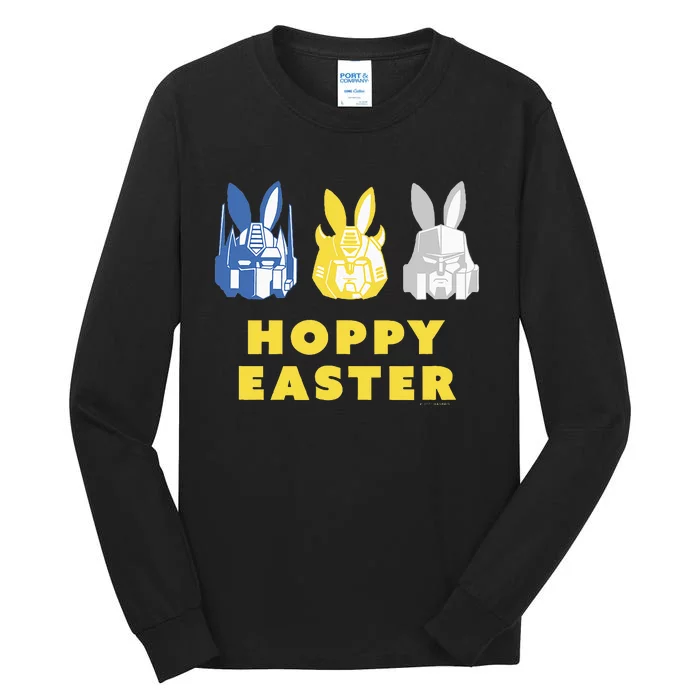 T.Ransformers Hoppy Easter Group Bunny Line Up Tall Long Sleeve T-Shirt