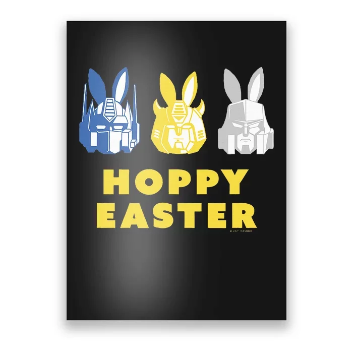 T.Ransformers Hoppy Easter Group Bunny Line Up Poster