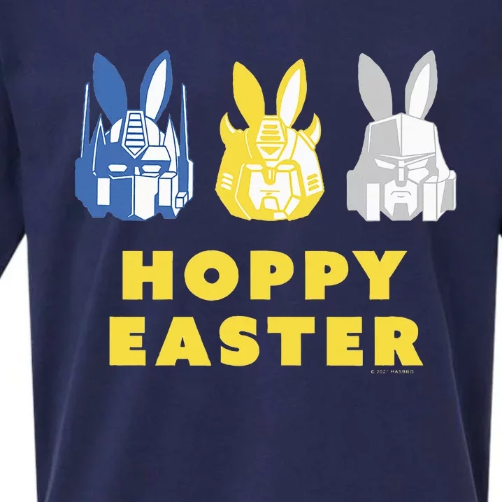 T.Ransformers Hoppy Easter Group Bunny Line Up Sueded Cloud Jersey T-Shirt