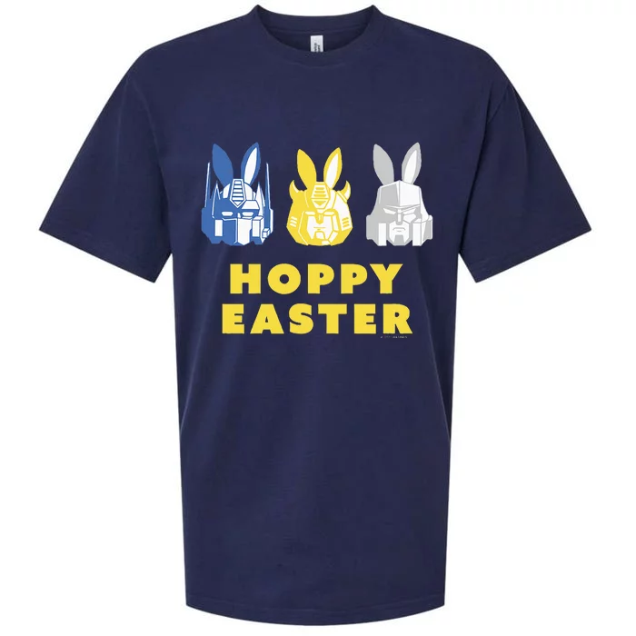 T.Ransformers Hoppy Easter Group Bunny Line Up Sueded Cloud Jersey T-Shirt