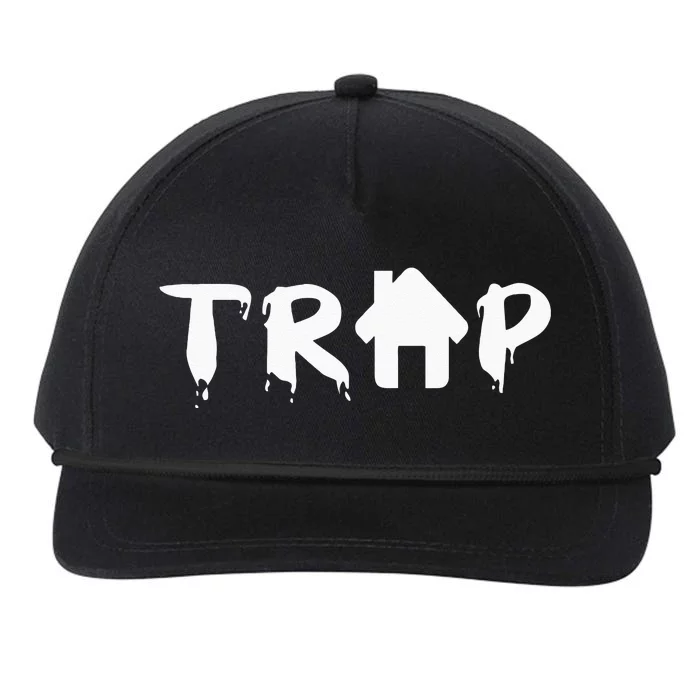 Trap House EDM Rave Festival Costume Outfit Dance Music Snapback Five-Panel Rope Hat