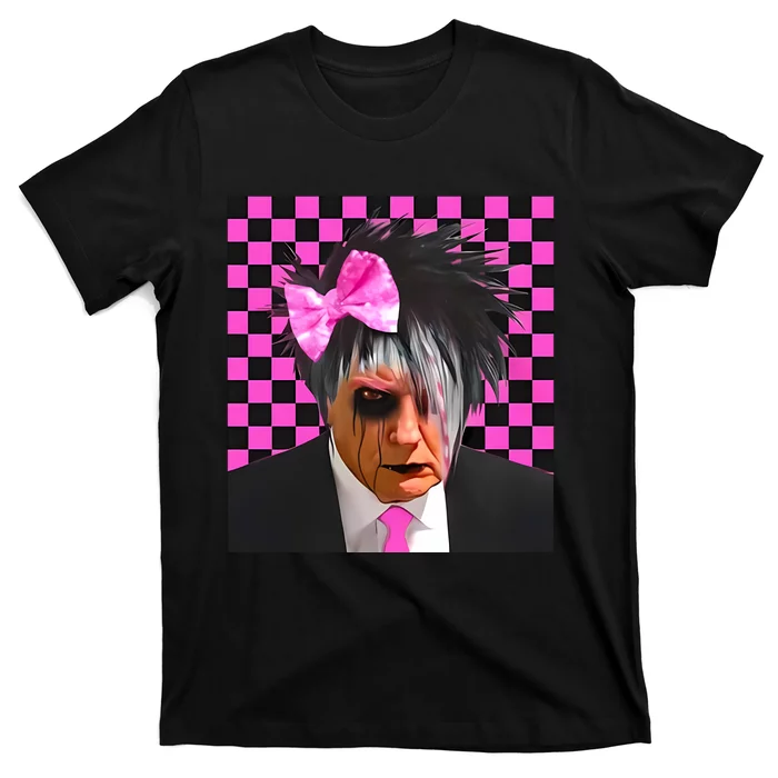 Teen Hearts Emo Trump Dump Mugshot T-Shirt