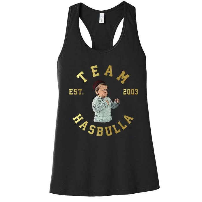 Team Hasbulla Est 2003 Meme Women's Racerback Tank