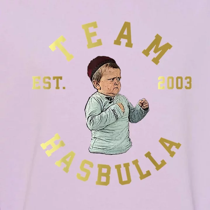 Team Hasbulla Est 2003 Meme Garment-Dyed Sweatshirt