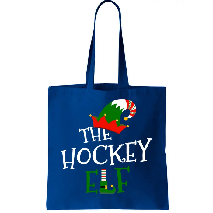 The Hockey Elf Family Matching Group Gift Christmas Costume Gift Tote Bag