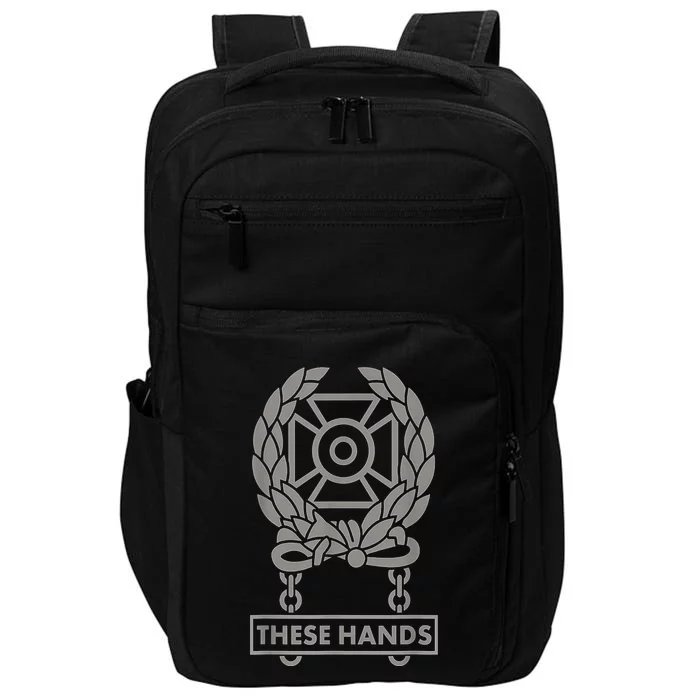 These Hands Expert Badge Impact Tech Backpack